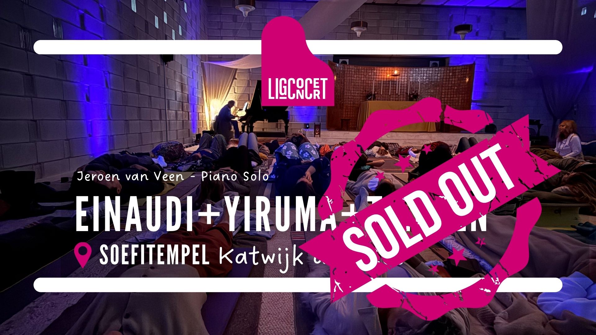 Ligconcert® Einaudi, Yiruma en Tiersen 1 Jetenzo, Stichting Ligconcert®
