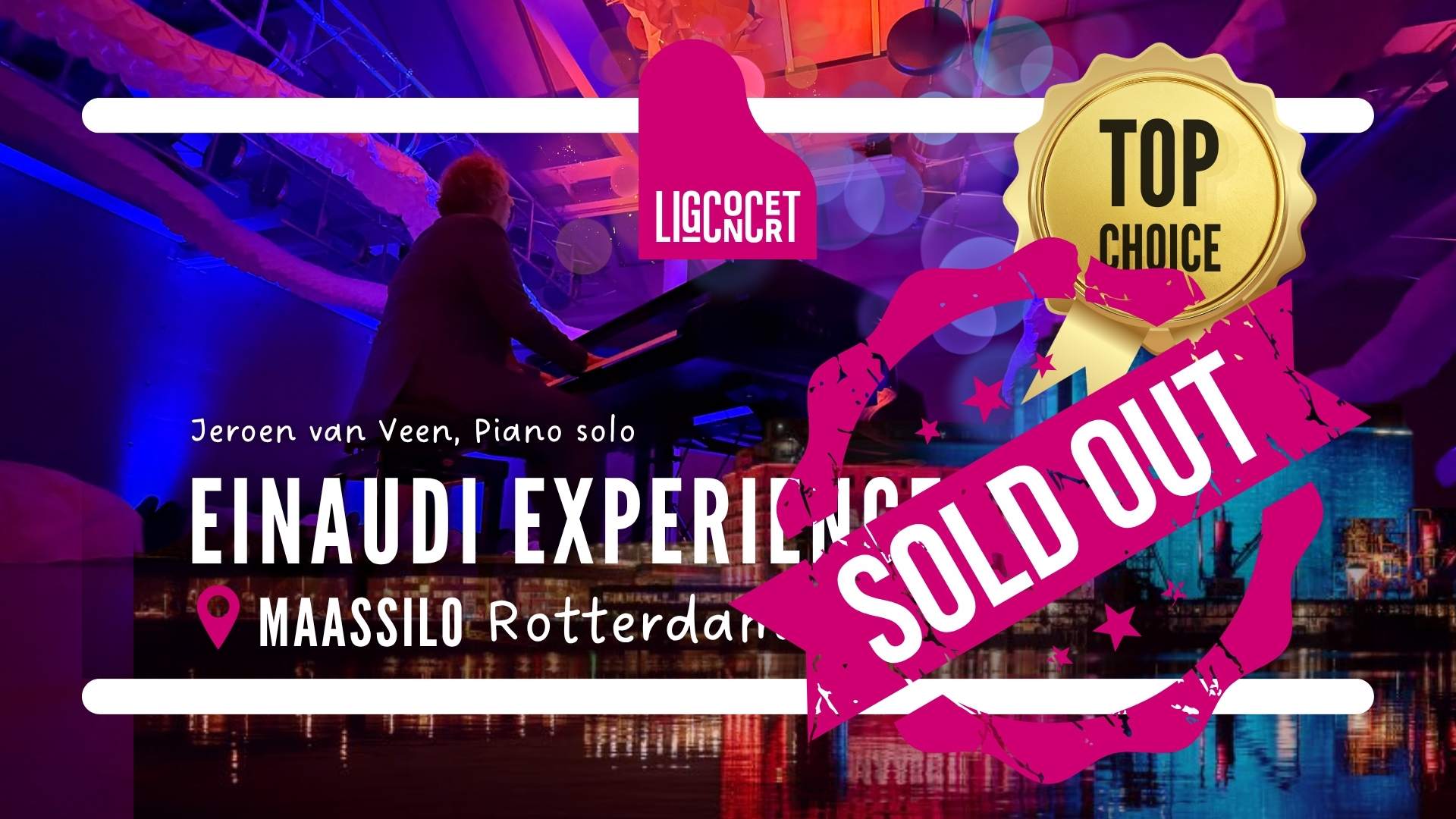 Ligconcert® Einaudi Experience, Maassilo Rotterdam 1 Stichting Ligconcert®